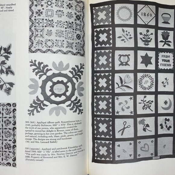 Vintage 1985 Americas Quilts And Coverlets Safford Bishop Hardback Book Gallery - Picture 12 of 16